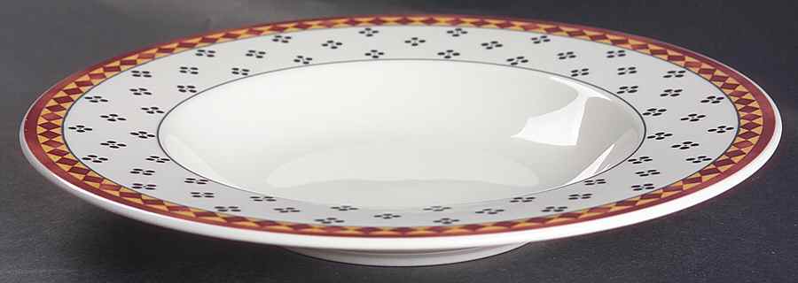 Sahib (Switch 5 Plantation) Large Rim Soup Bowl by Villeroy & Boch-1