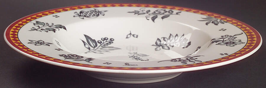 Simla (Switch 5) Large Rim Soup Bowl by Villeroy & Boch-1