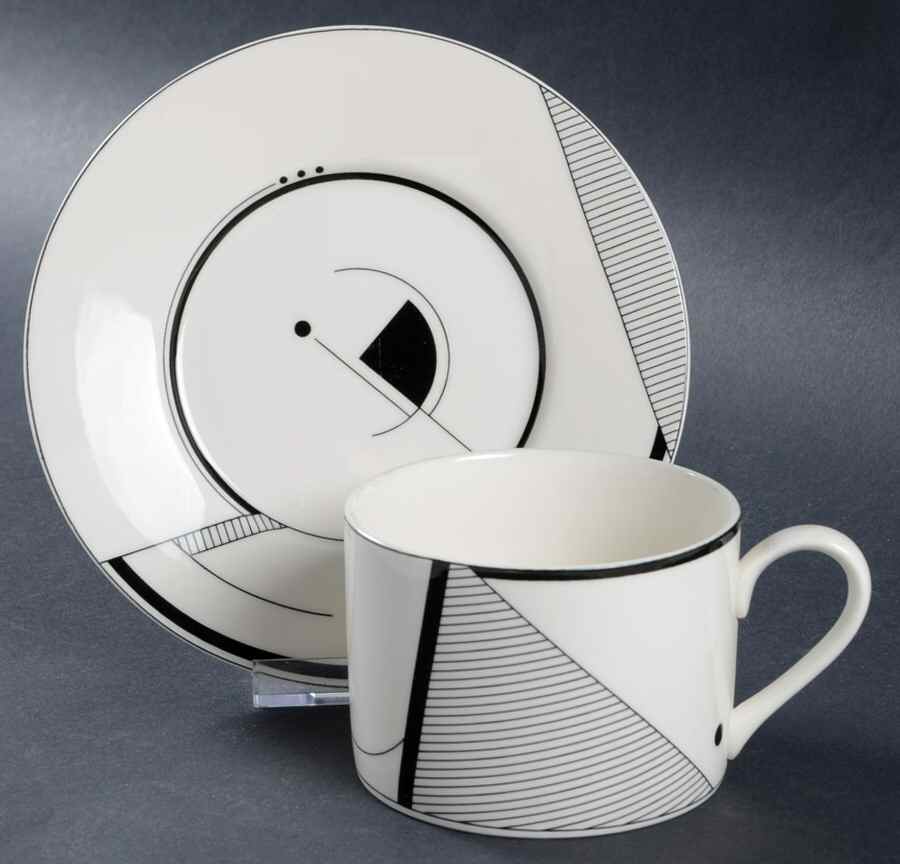 Impact Flat Cup & Saucer Set by Victoria & Beale-1