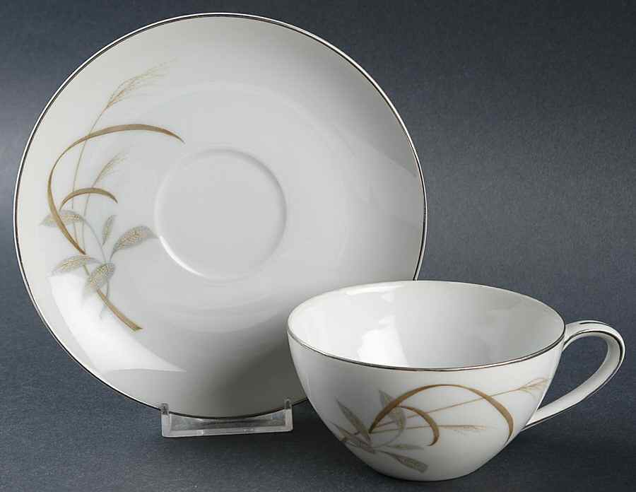 VOG34 Flat Cup & Saucer Set by Vogue-1
