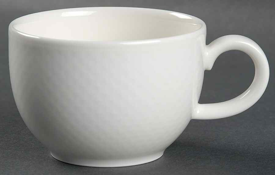 Tipo White Flat Cup by Villeroy & Boch-1