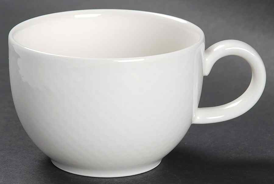 Tipo White Flat Cup by Villeroy & Boch-1