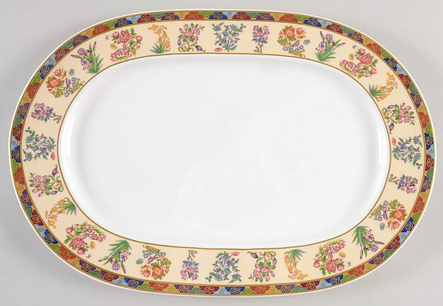 Bengal 13" Oval Serving Platter by Villeroy & Boch-1