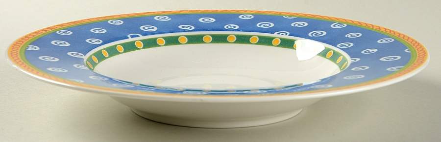 Twist Clea Large Rim Soup Bowl by Villeroy & Boch-1