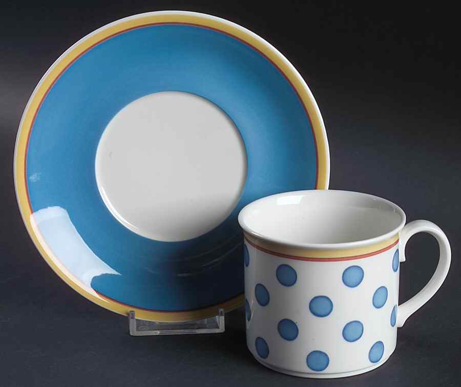 Twist Anna Breakfast Cup & Saucer Set by Villeroy & Boch-1