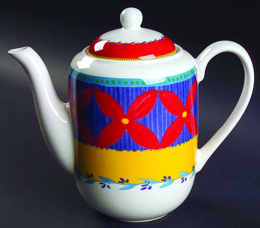 Samba Coffee Pot & Lid by Vista Alegre-1