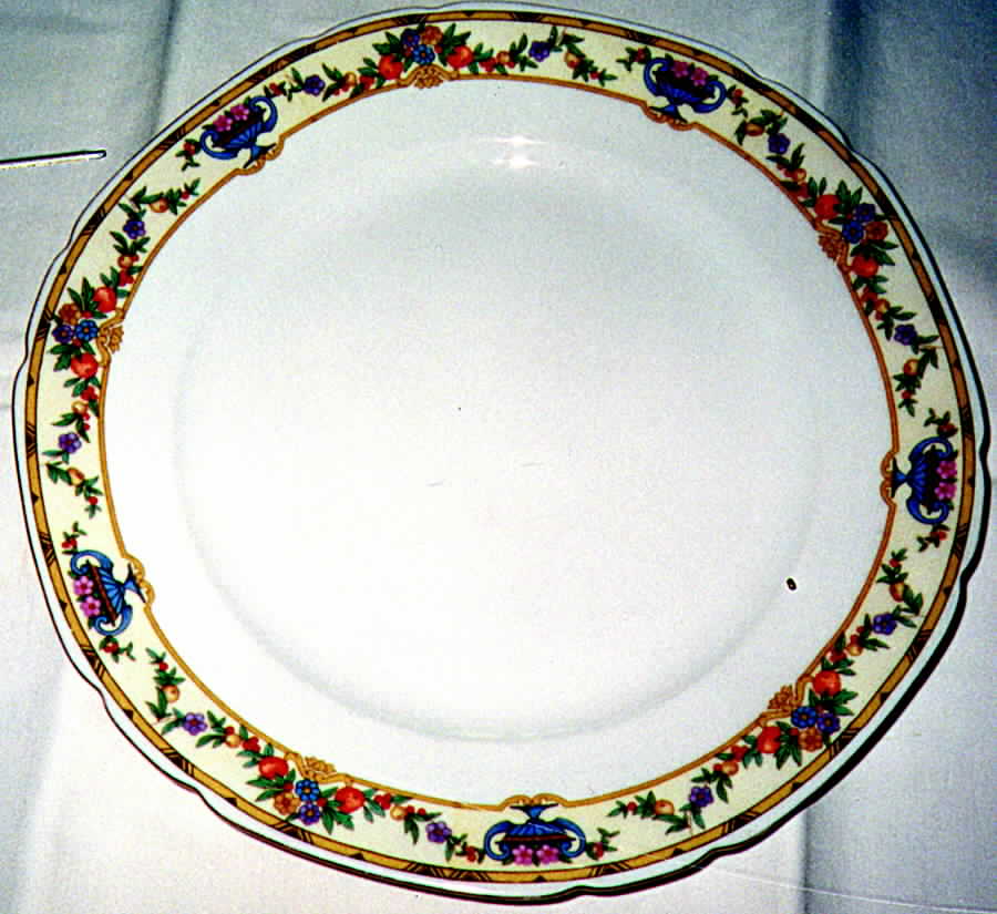 VIT134 Dinner Plate by Victoria (Czech)-1