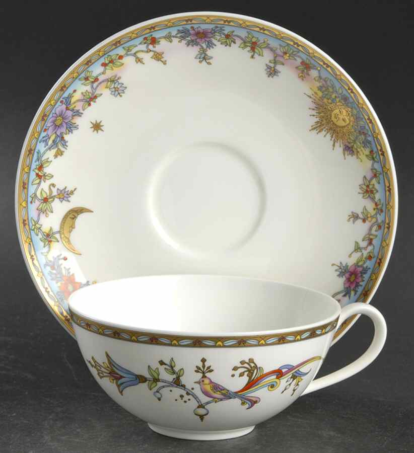 Arabian Fantasy Flat Cup & Saucer Set by Villeroy & Boch-1
