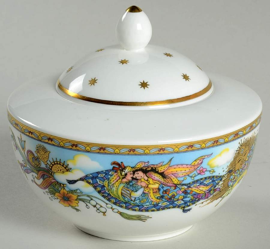 Arabian Fantasy Sugar Bowl & Lid by Villeroy & Boch-1