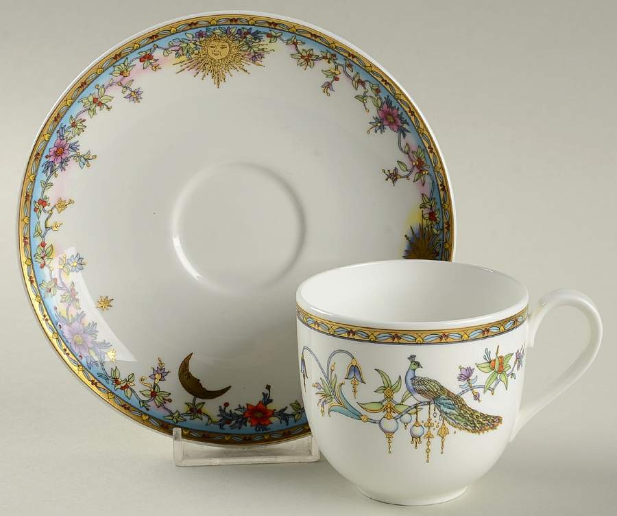 Arabian Fantasy Flat Cup & Saucer Set by Villeroy & Boch-1