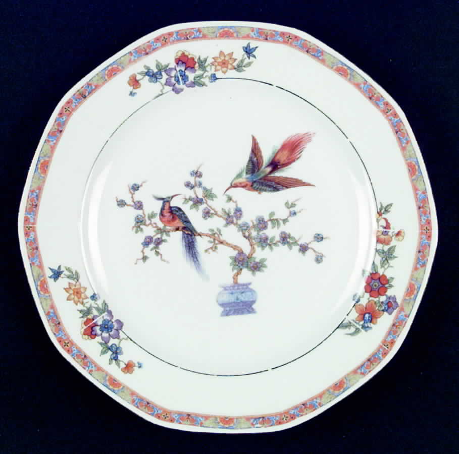 VIT135 Dinner Plate by Victoria (Czech)-1