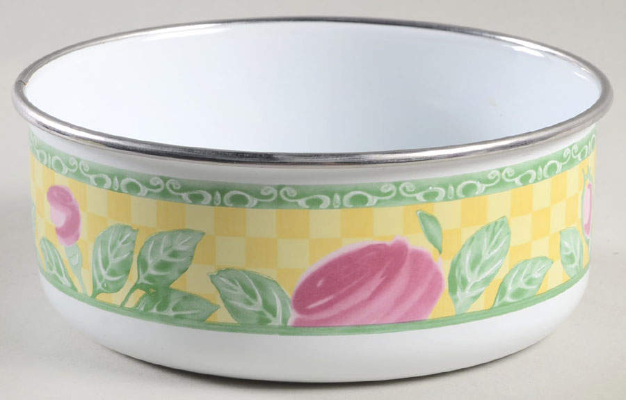 A Rose 5" Metal Bowl by Villeroy & Boch-1