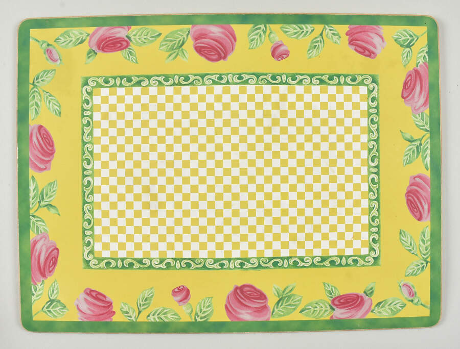 A Rose Corkboard Placemat by Villeroy & Boch-1