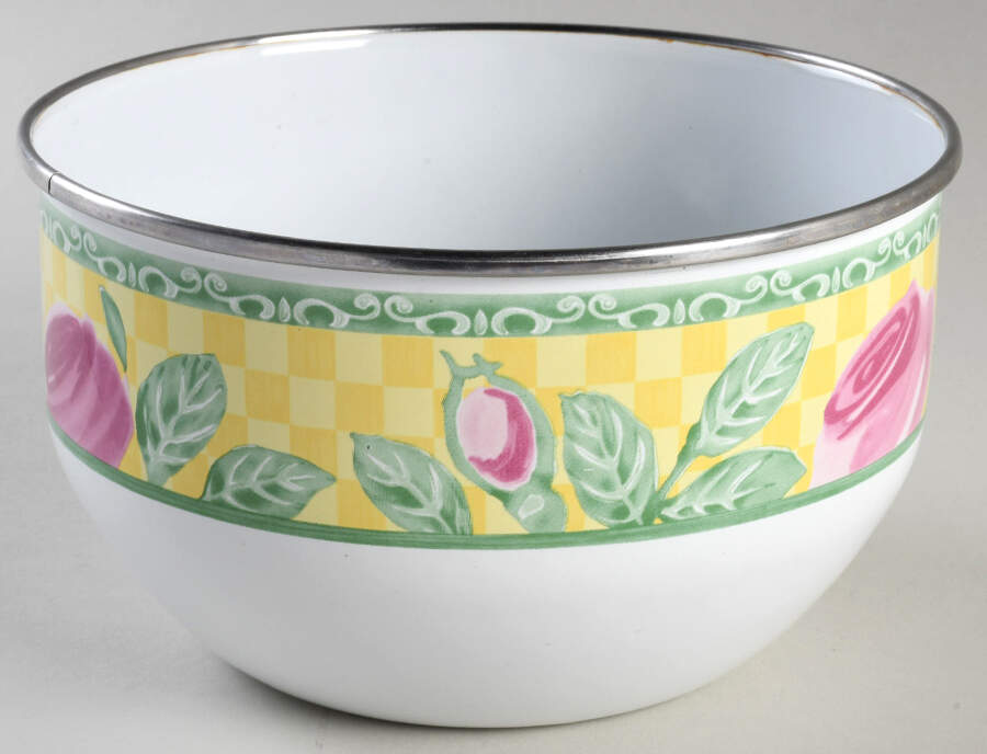 A Rose 7" Metal Bowl by Villeroy & Boch-1