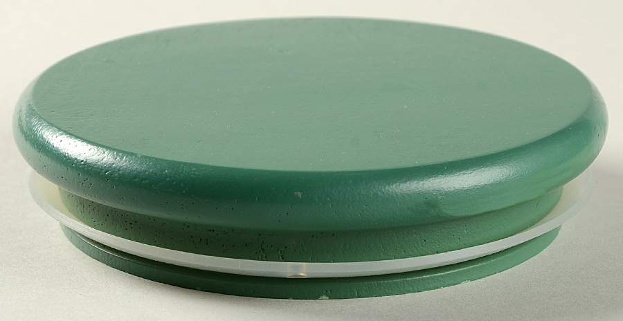A Rose Wood Lid for Small Metal Canister by Villeroy & Boch-1