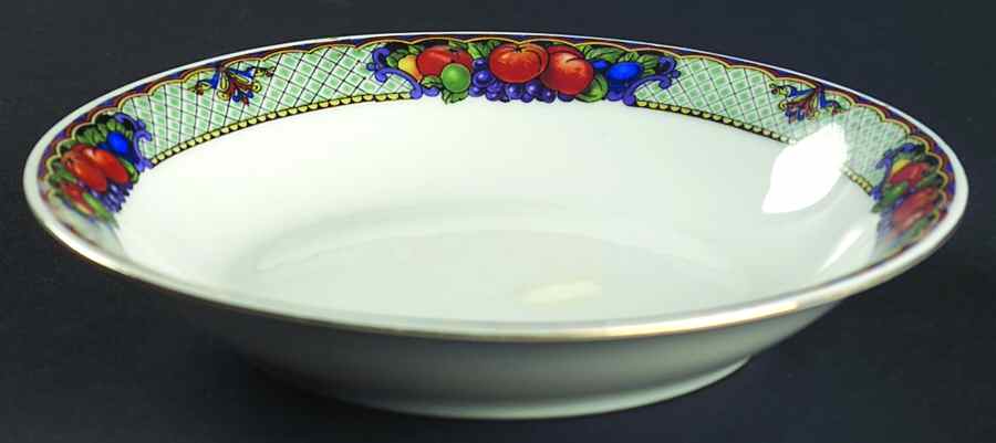 VIT136 Coupe Soup Bowl by Victoria (Czech)-1