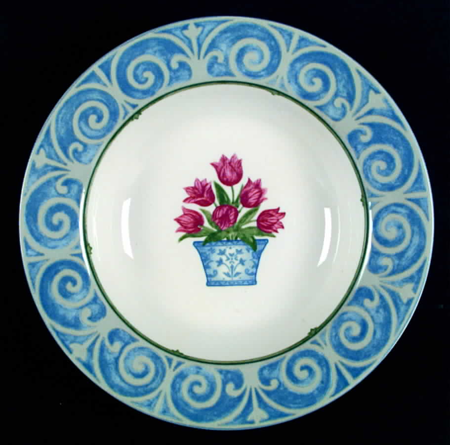 English Manor Rim Soup Bowl by Victoria & Beale-1