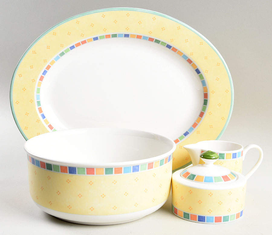 Twist Alea Limone 5 Piece Hostess Set by Villeroy & Boch-1