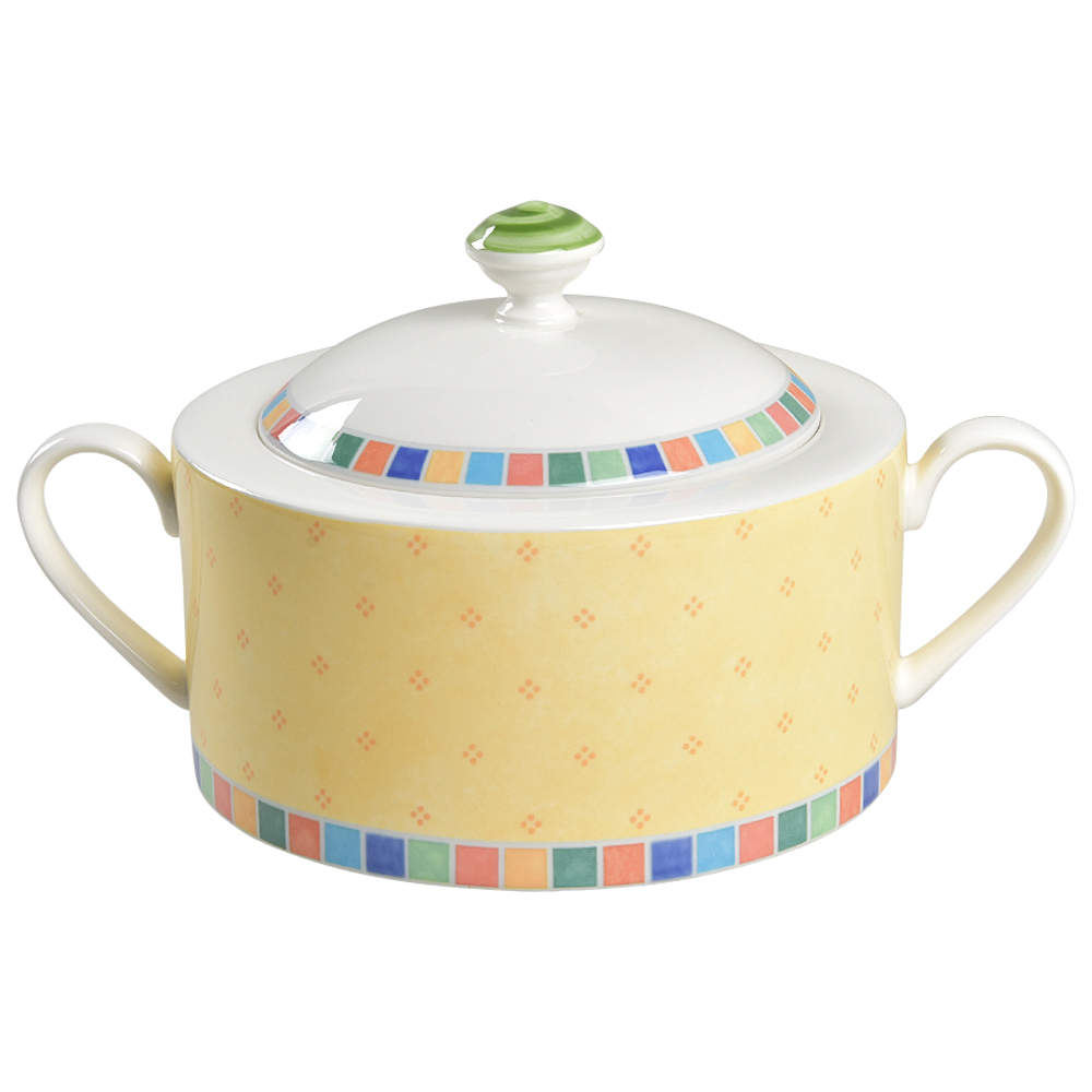Twist Alea Limone Round Covered Vegetable by Villeroy & Boch-1