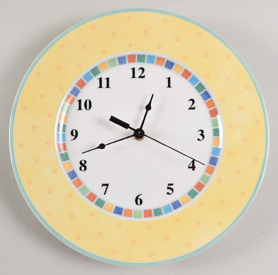 Twist Alea Limone 1-2" depth  Clock Plate HC by Villeroy & Boch-1