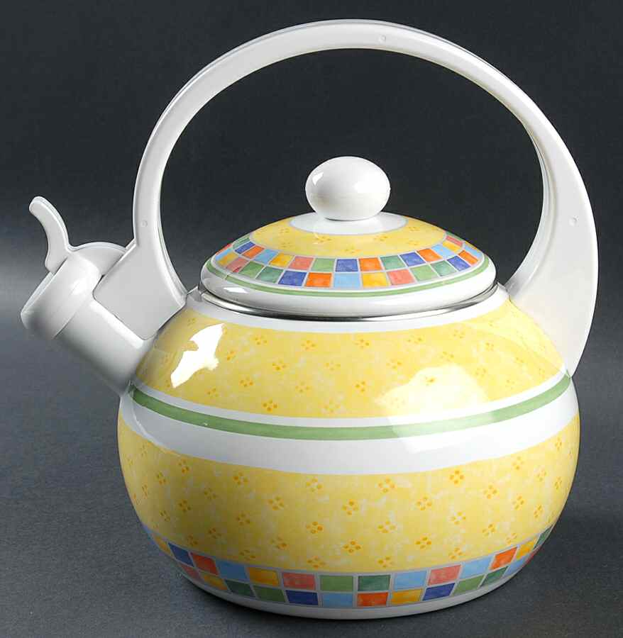 Twist Alea Limone Metal Kettle & Lid by Villeroy & Boch-1