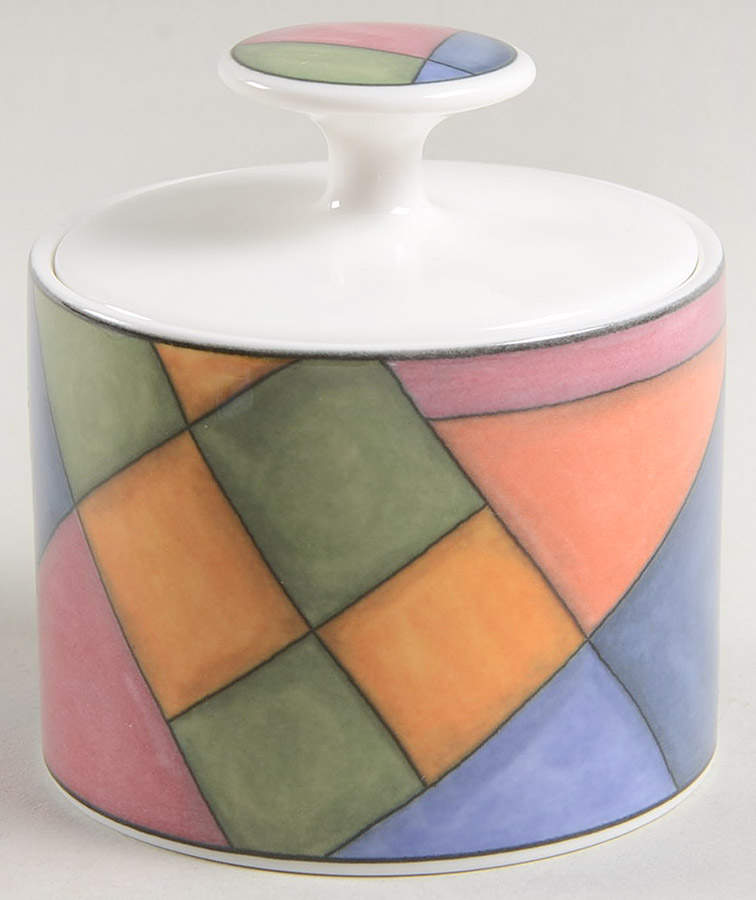 Prism Sugar Bowl & Lid by Victoria & Beale-1
