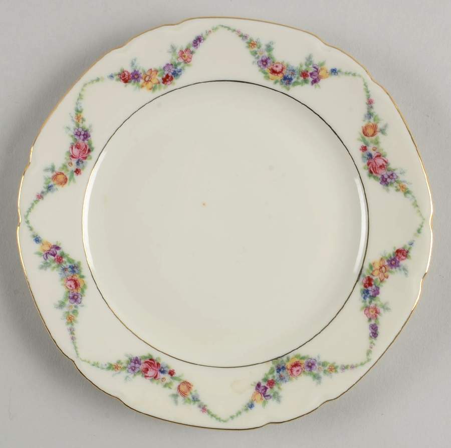 VIT138 Bread & Butter Plate by Victoria (Czech)-1