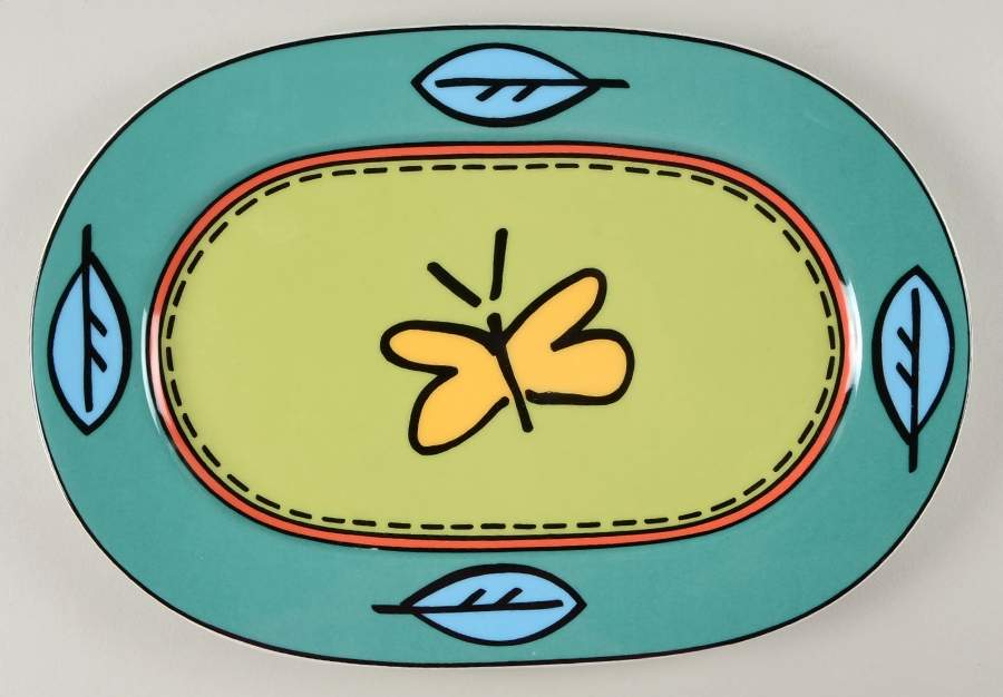 Novi 13" Oval Serving Platter by Villeroy & Boch-1