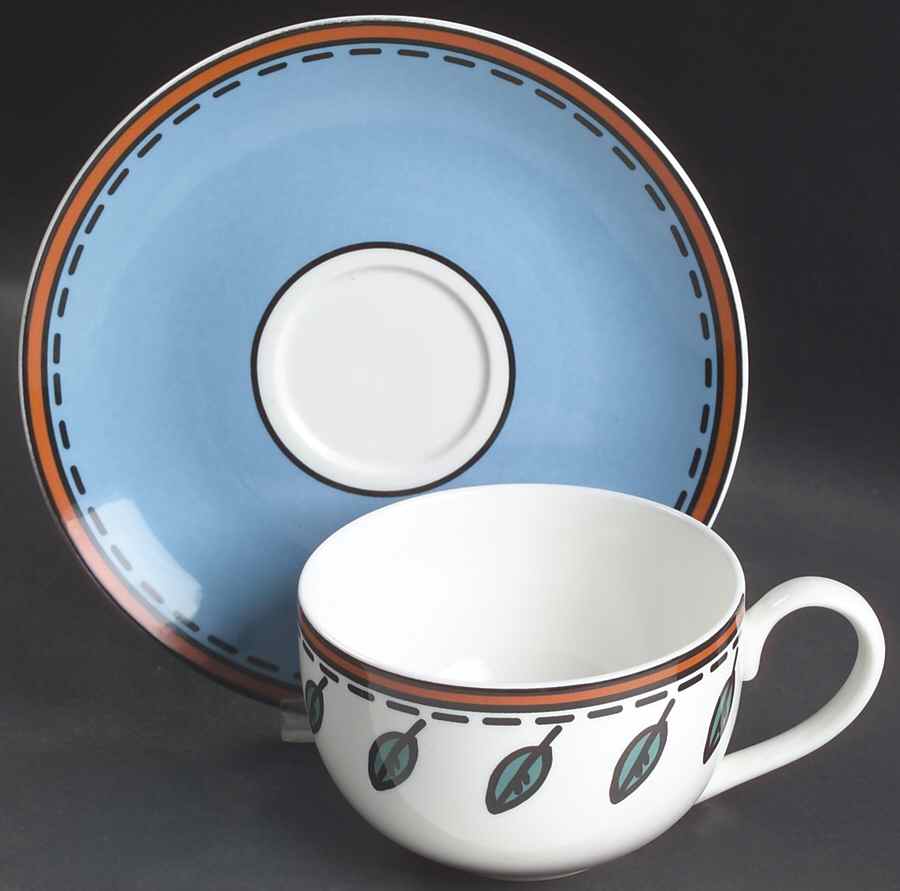 Novi Breakfast Cup & Saucer Set by Villeroy & Boch-1