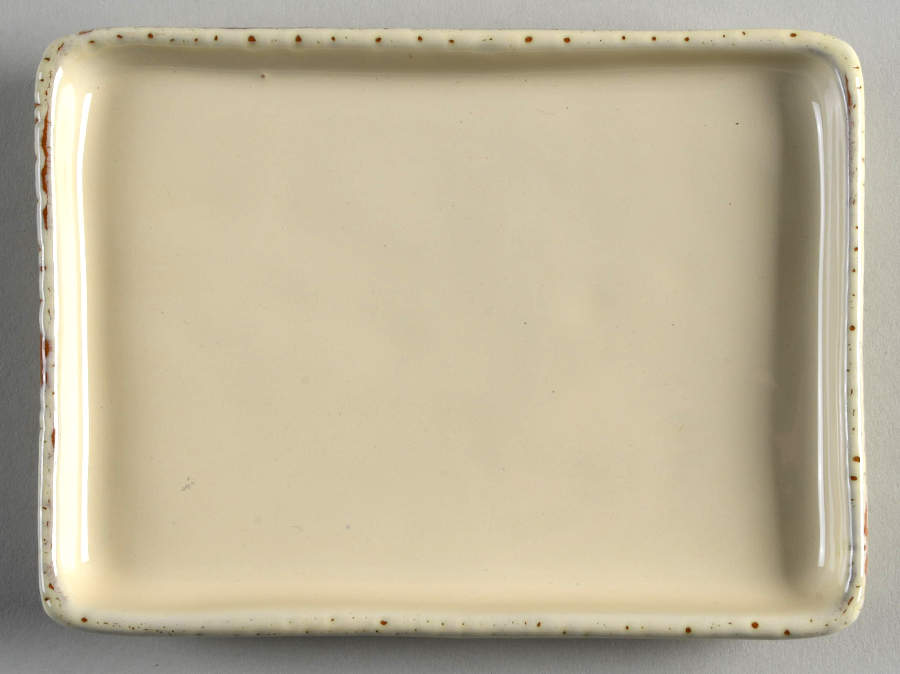 Crema 6" Rectangular Tray by Vietri (Italy)-1