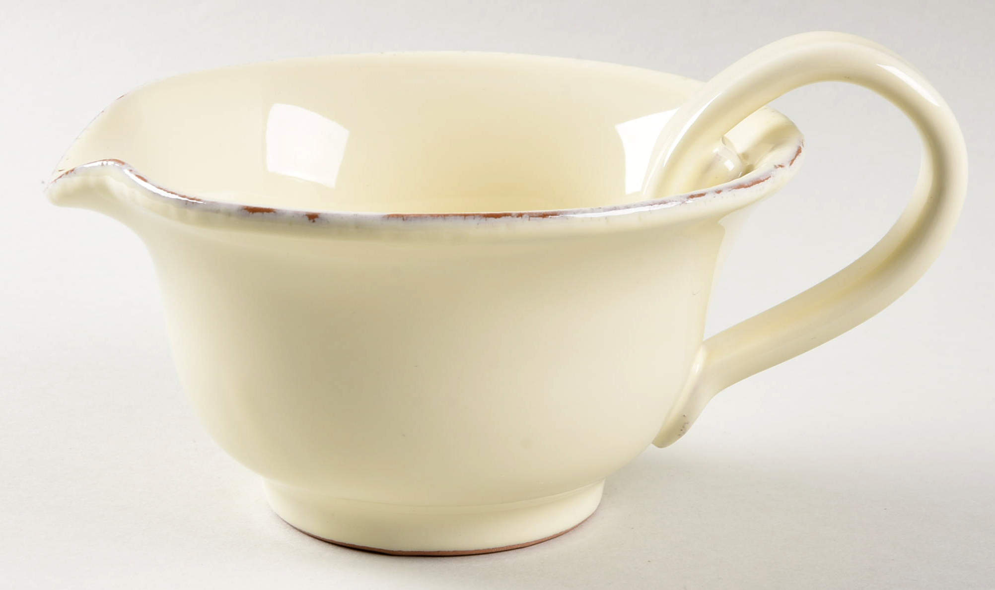 Crema Gravy Boat by Vietri (Italy)-1