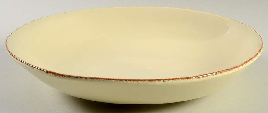 Crema 10" Individual Pasta Bowl by Vietri (Italy)-1