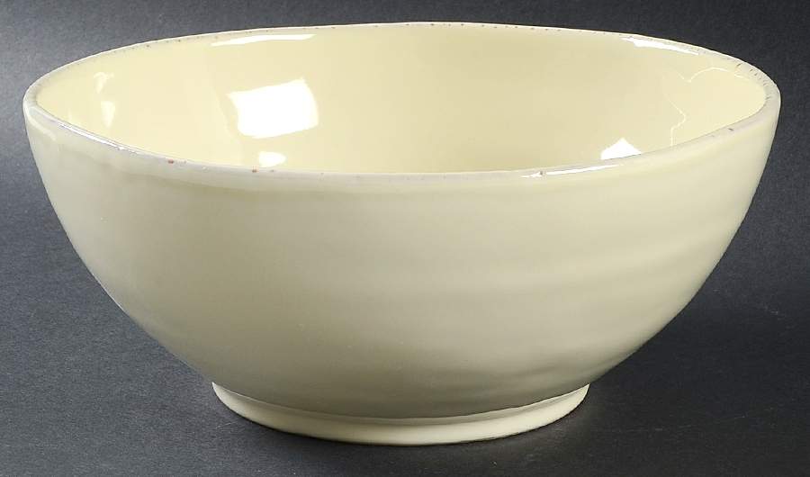 Crema 8" Round Serving Bowl by Vietri (Italy)-1