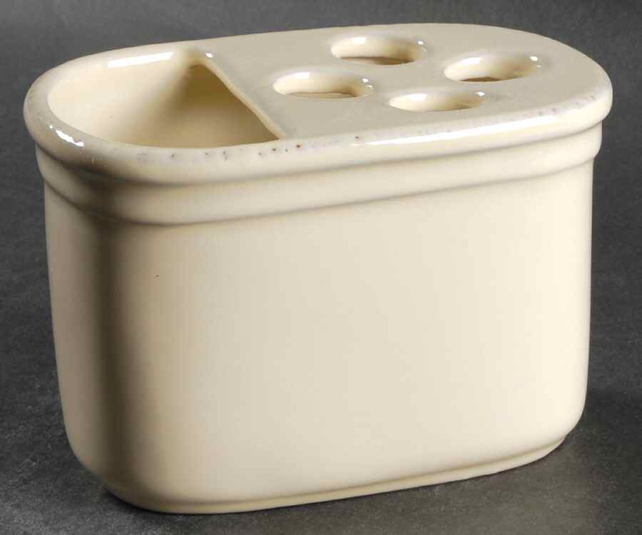 Crema Toothbrush Holder by Vietri (Italy)-1