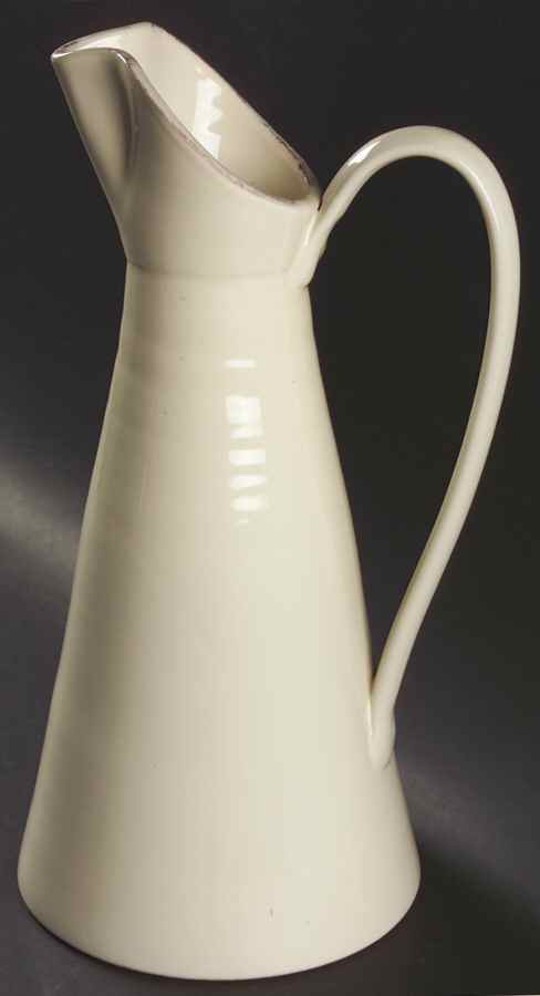 Crema 64 Oz Pitcher by Vietri (Italy)-1