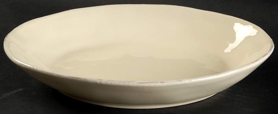 Crema 10" Shallow Bowl by Vietri (Italy)-1