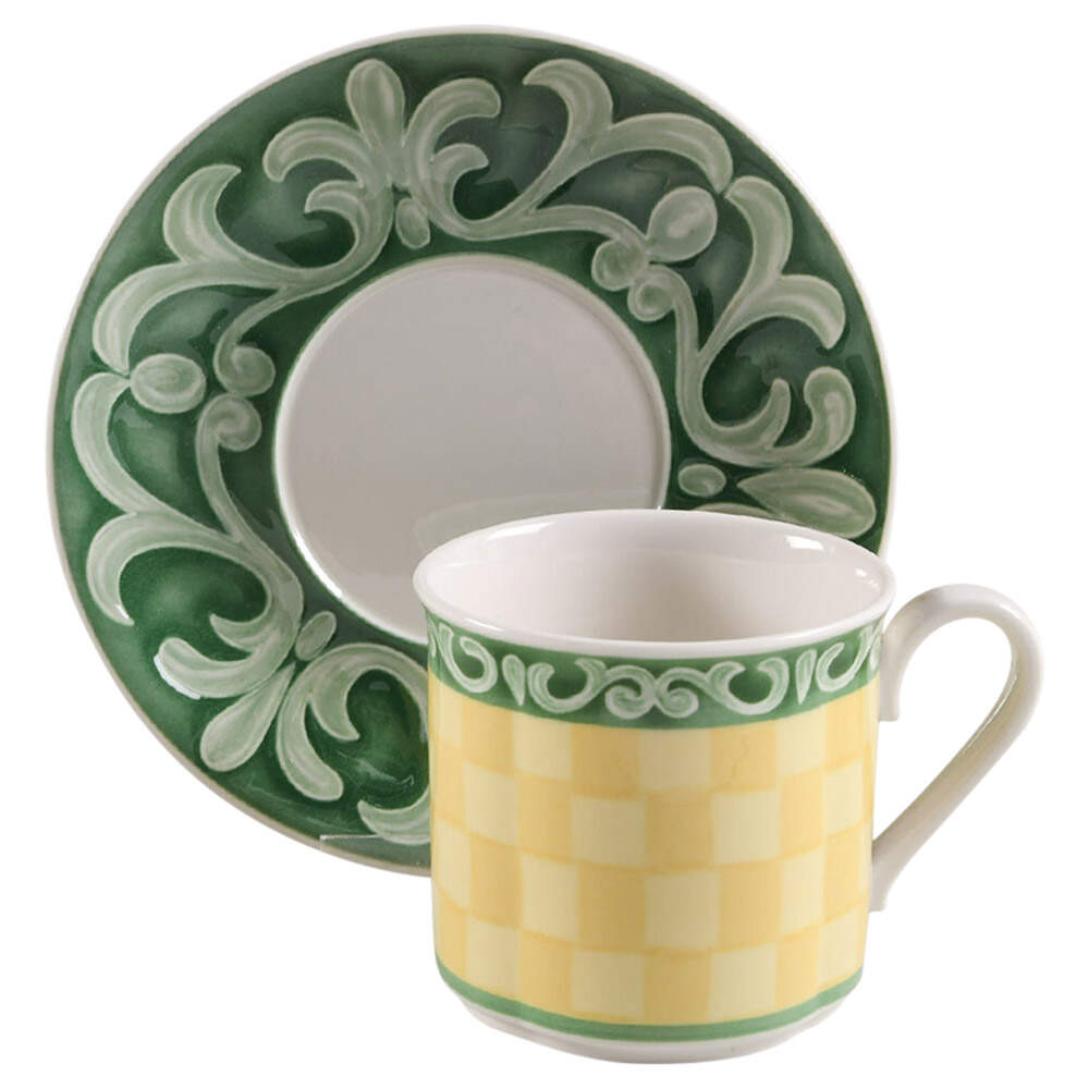 Summerhouse Flat Cup & Saucer Set by Villeroy & Boch-1