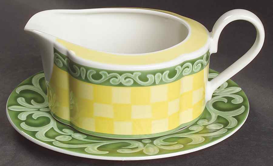 Summerhouse Gravy Boat & Underplate by Villeroy & Boch-1
