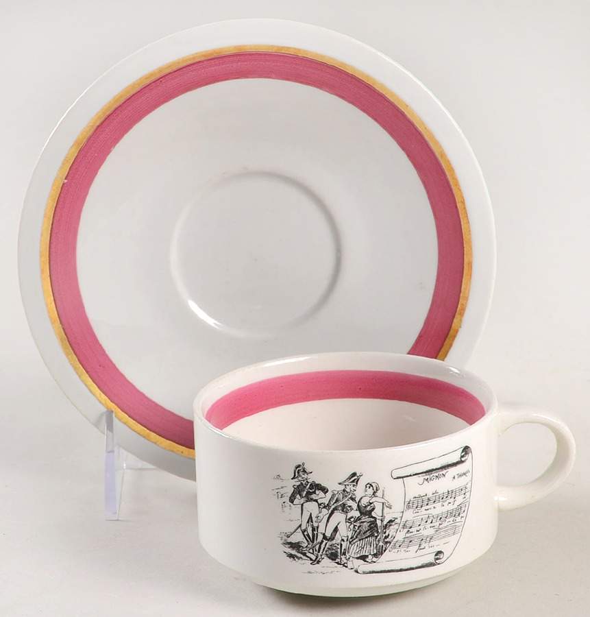 Opera Flat Cup & Saucer Set by Villeroy & Boch-1
