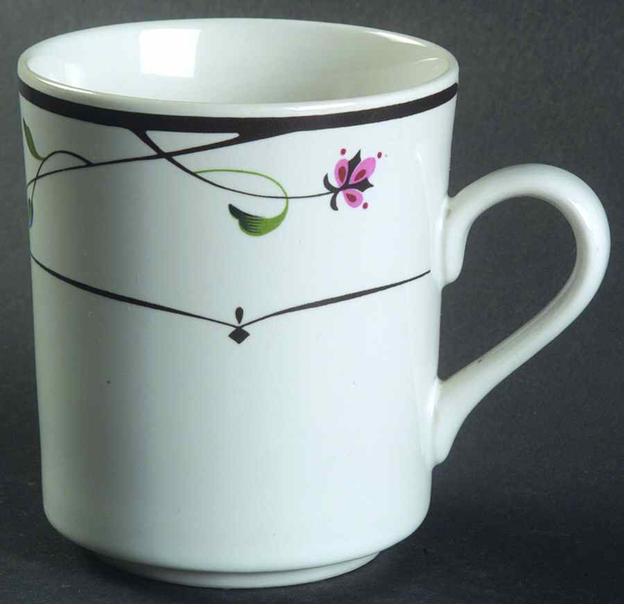 Midnight Poppy Flat Cup by Vitromaster-1