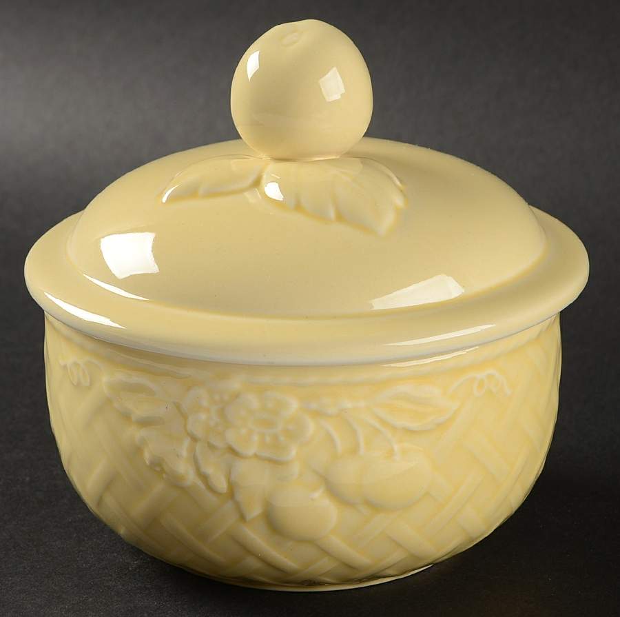 Piemont Estivo Sugar Bowl & Lid by Villeroy & Boch-1