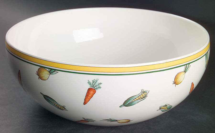 A La Ferme 10" Large Salad Serving Bowl by Villeroy & Boch-1