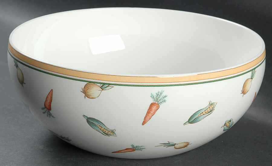 A La Ferme 8" Round Vegetable Bowl by Villeroy & Boch-1