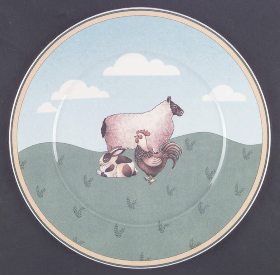 Les Animaux Service Plate (Charger) by Villeroy & Boch-1