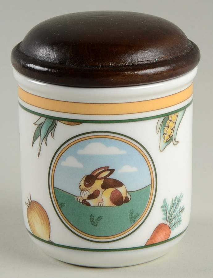 Les Animaux 3" Storage Jar & Lid by Villeroy & Boch-1