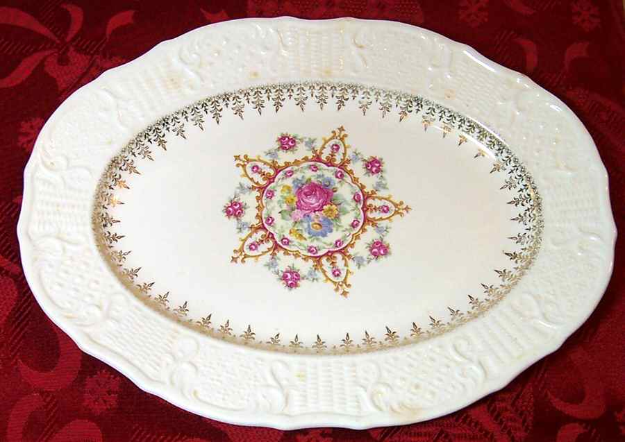 VOG40 11" Oval Serving Platter by Vogue-1