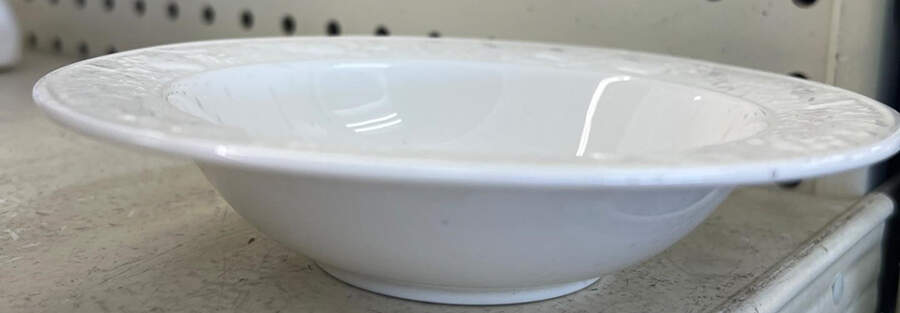 Chardonnay Rim Soup Bowl by Victoria & Beale-1