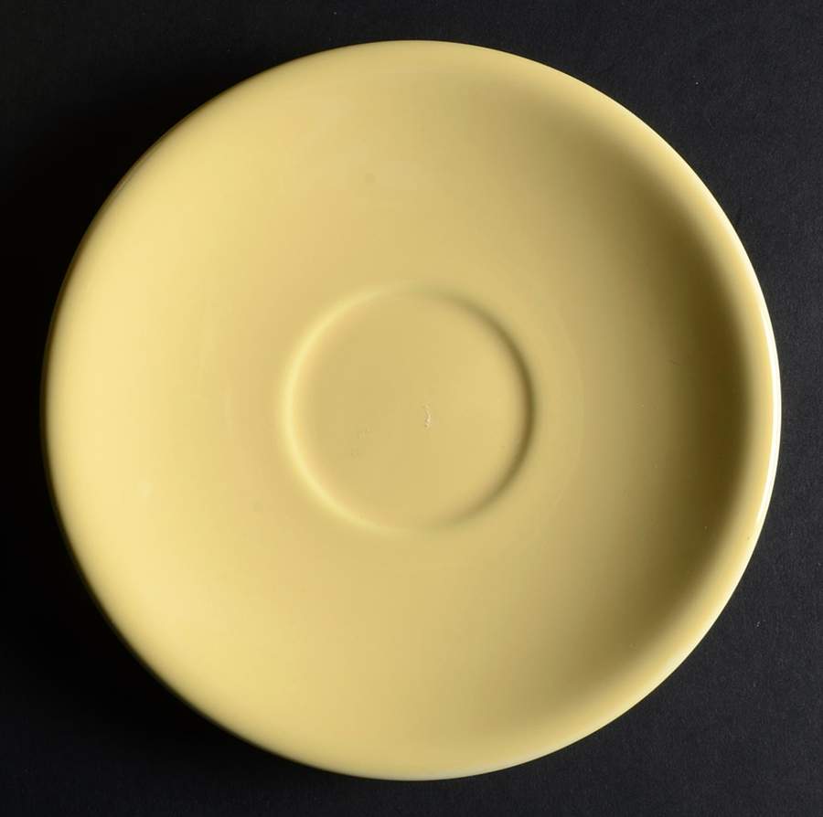 Prisma Yellow (Vanilla) Saucer for Breakfast Cup by Vista Alegre-1