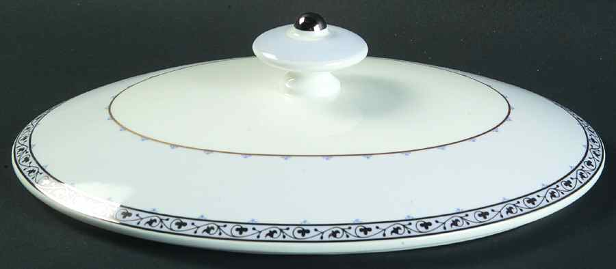 Azurea Lid for Oval Vegetable by Villeroy & Boch-1