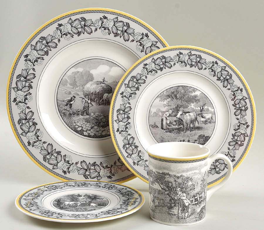 Audun Ferme 4 Piece Place Setting by Villeroy & Boch-1